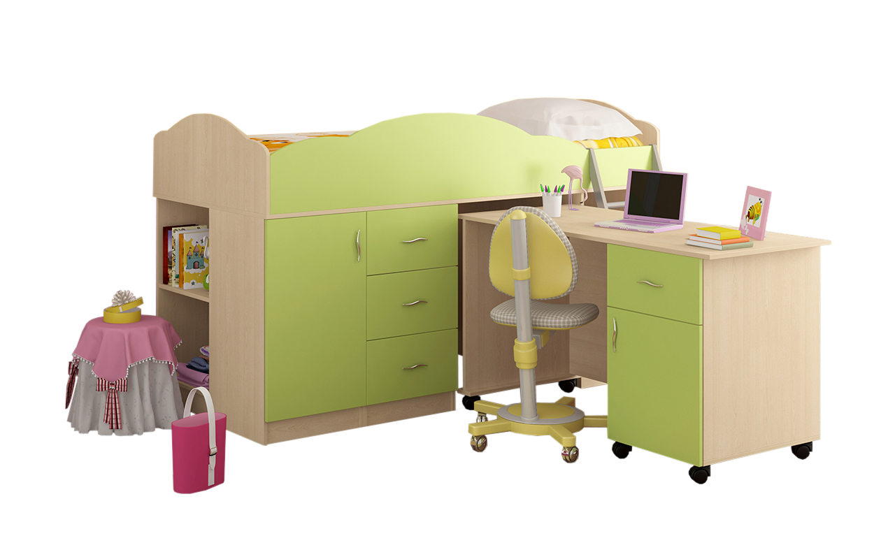 детская кровать Формула Мебели Дюймовочка-5.3 1 Формула Мебели Дюймовочка-5.3